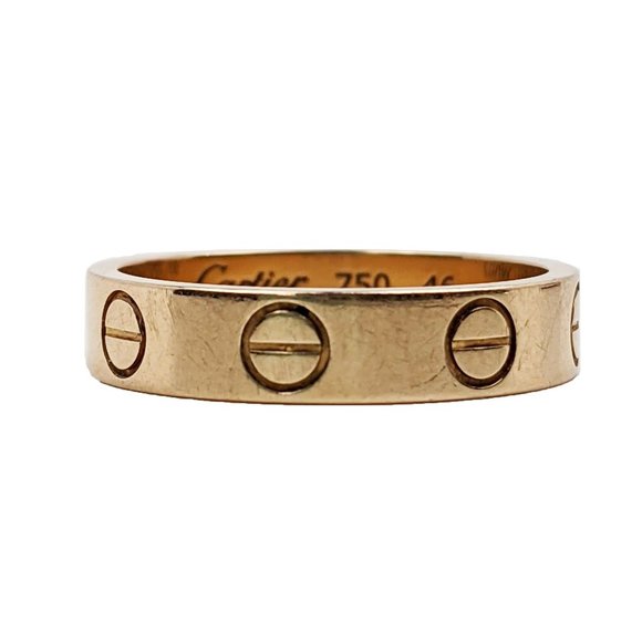 Cartier Jewelry - Cartier Gold Love Wedding Band Ring 46 / 3.75